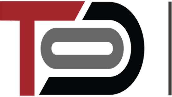 A stylized logo featuring the letters "T", "D", and "I" in red, gray, and black on a white background, representing Industrial Door and Dock Services.