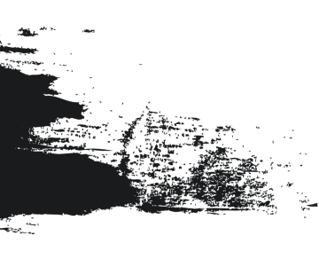 Black and white abstract texture with rough, uneven patches and streaks, resembling paint or ink on a flat surface—evoking the rugged feel of Industrial Door and Dock Services.